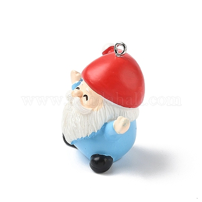 Подвески из непрозрачной смолы на рождественскую тематику RESI-I336-01P-09-1