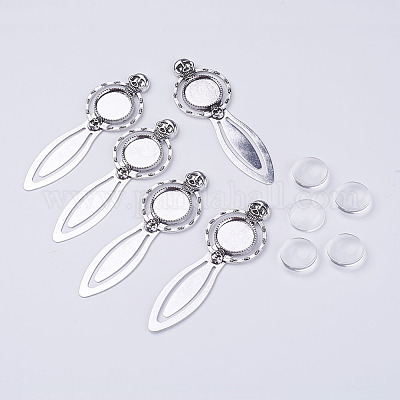 Набор для изготовления закладок в стиле ретро с черепом на Хэллоуин своими руками DIY-TAG0001-02-1