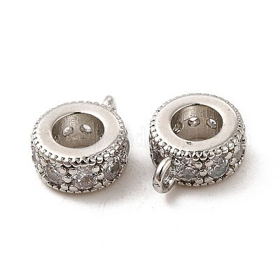 Стеллажное покрытие латунь микро паве кубический цирконий трубчатые поручни KK-E081-08P-1