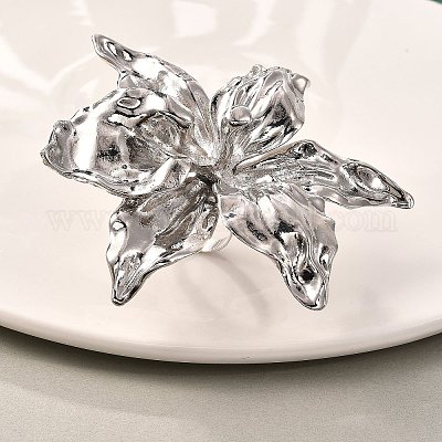 Кольца из сплава для женщин RJEW-L127-01P-1