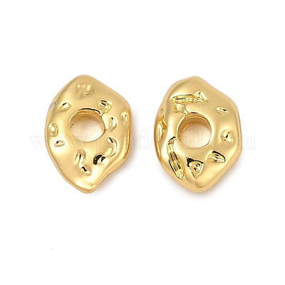 Латунные бусины KK-D375-07G-01-1