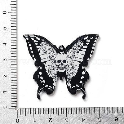 Pendenti in acrilico opaco a tema Halloween&nbsp;SACR-Z005-05B-1