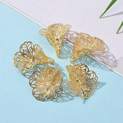 Шапочки и конусы для бусин X-E217-1