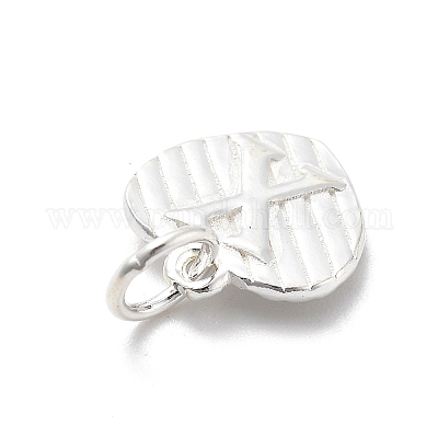 925 серебряное сердце с заглавными буквами STER-S009-13X-S-1