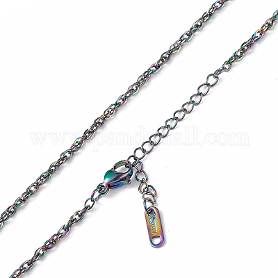 Stainless Steel Rope Chain Necklace for Men