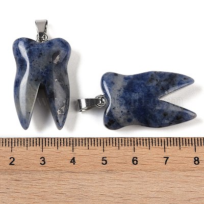 Природные подвески содалитом G-G115-01E-1