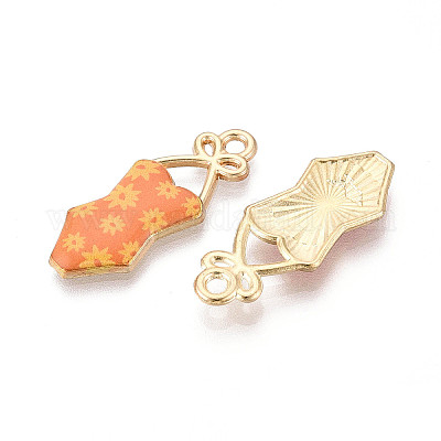 Подвески из эмали и сплава ENAM-T022-38KCG-06-1