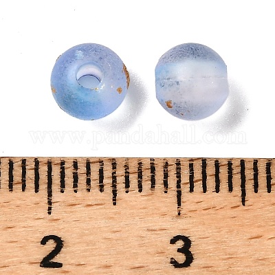 Матовые прозрачные акриловые бусины OACR-F013-12D-1