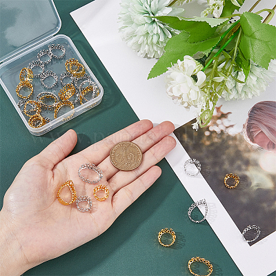 32 шт. 16 стиля оправы для кабошонов из латуни KK-FH0006-71-1