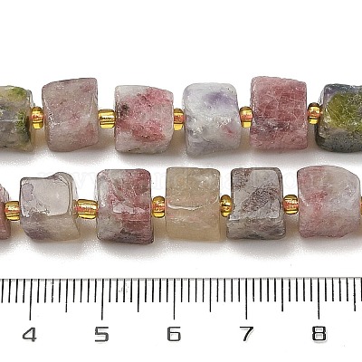 Натуральный турмалин бисер нитей G-G053-B17-04-1