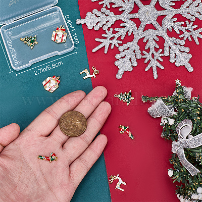 8шт 4 стиля латунные подвески KK-BBC0015-37-1