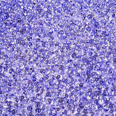 6/0 прозрачная стеклянная бахрома с краской для выпечки X1-SEED-N006-06I-1