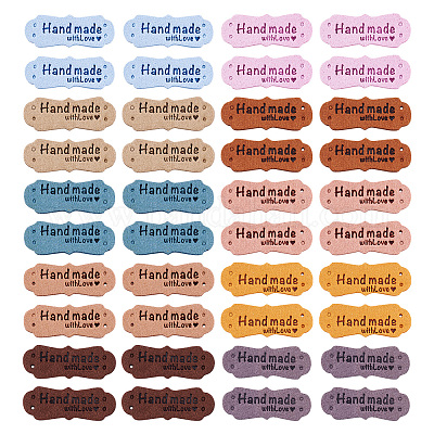 Этикетки из микрофибры DIY-TA0003-13-1