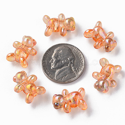 Прозрачные акриловые бусины MACR-S154-127-C03-1