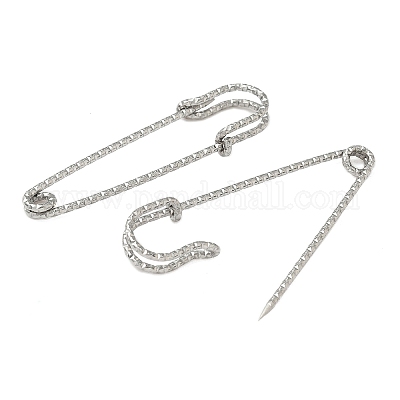 304 нержавеющая сталь булавки брошь фурнитура STAS-K252-11E-P-1