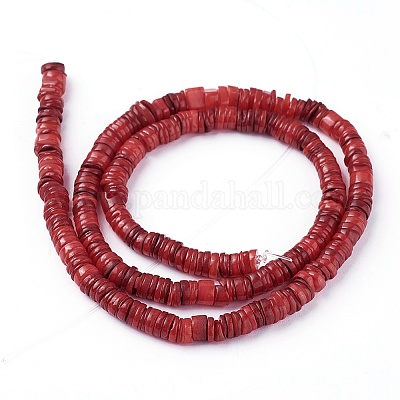 Нити бусин из ракушек&nbsp;LS-SSHEL-E571-49H-1