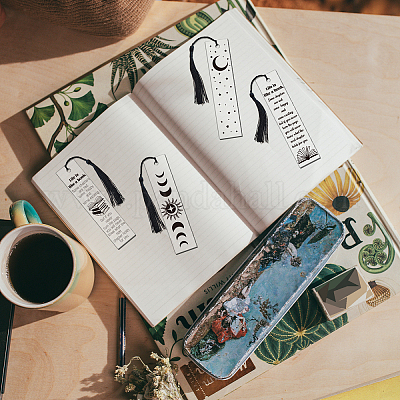 4шт акриловые закладки AJEW-GL0001-73D-1