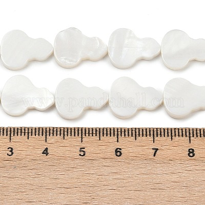 Нити бусин из натуральных пресноводных ракушек SHEL-K010-02C-1