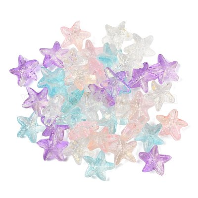 40шт 4 цвета бусины лэмпворк ручной работы LAMP-FS0001-61-1