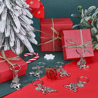 20шт брелок из сплава KEYC-SC0001-15B-1