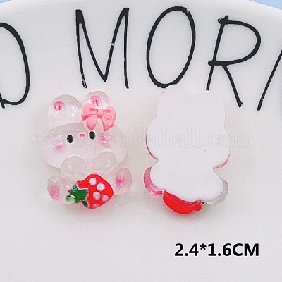 Кабошоны из полупрозрачной смолы RESI-TAC0010-59-1