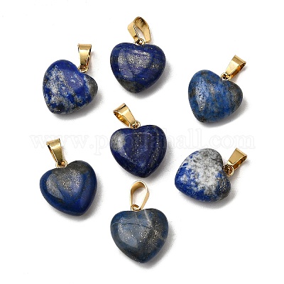 Кулоны из натурального лазурита G-I311-A26-G-1