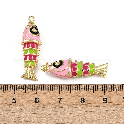 Латунь эмаль подвески KK-L241-23G-03-1