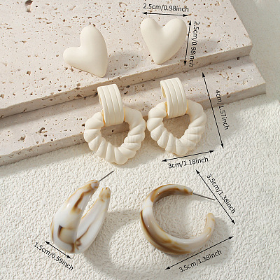 Ccb пластиковые серьги наборы FS-WG77C7F-01-1