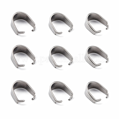 Защелкивающиеся дужки из нержавеющей стали марки 304 STAS-R048-9x7mm-1