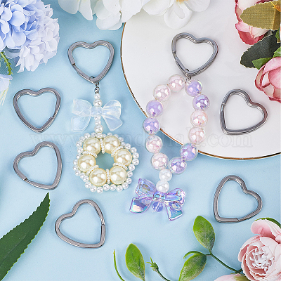 20 шт. разъемные брелоки из нержавеющей стали 304 STAS-SC0009-03-1