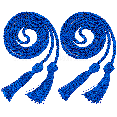 Веревка чести выпускной полиэстер AJEW-WH0314-317D-1