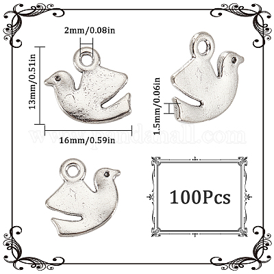 100 шт. Подвески из сплава в тибетском стиле FIND-SC0006-38-1