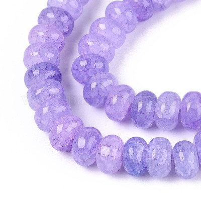 Стеклянные бусины GLAA-N059-5x8mm-38-1