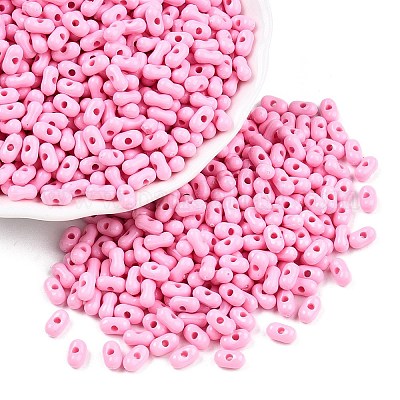 Непрозрачные акриловые бусины MACR-T048-02I-1