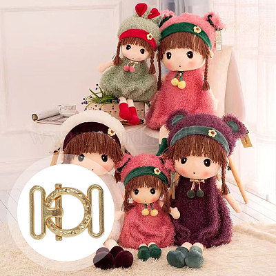 32 шт. пряжки для ремня из сплава 4 цветов FIND-CA0009-20-1