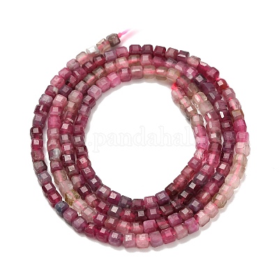 Натуральный турмалин бисер нитей G-L634-D01-2.5x2.5mm-D-1