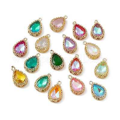 Стеклянные подвески k9&nbsp;GLAA-A005-05LG-1