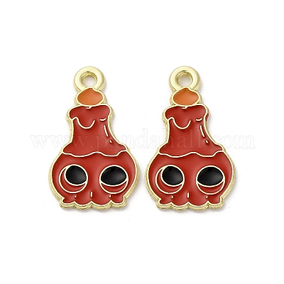 Подвески из сплава хэллоуина с эмалью STAS-I354-01G-A02-1