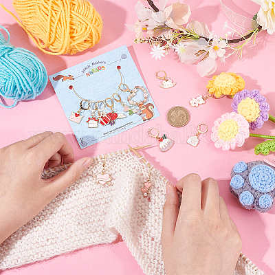 Эмаль сплава ко Дню Святого Валентина с абс-пластиком HJEW-AB00291-1