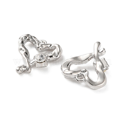 Подвески из сплава с покрытием из стразов FIND-M038-12P-1