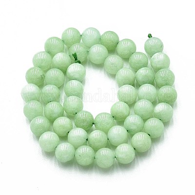 Природного кварца нитей бисера G-N355-8mm-49-1