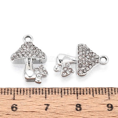 Подвески из сплава со стразами&nbsp;PALLOY-T091-25M-P-1