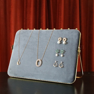 Бархатная стойка для выставки товаров ювелирных изделий PW-WG47714-01-1