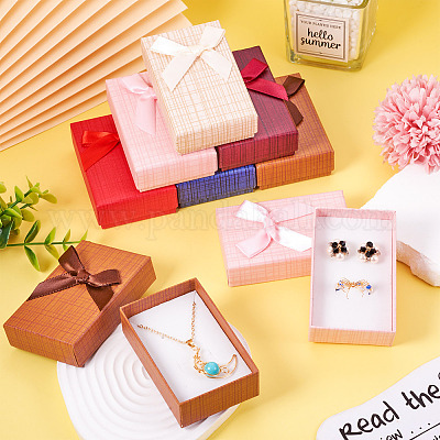 Картонные коробки ювелирных изделий CON-TAC0001-14D-1