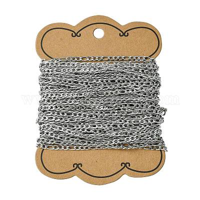 Цепи Figaro из нержавеющей стали 304 CHS-L015-17-1