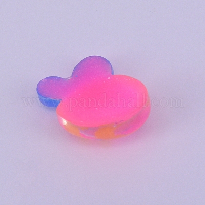 Кабошон из прозрачной смолы RESI-WH0009-58-1