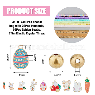 Набор для изготовления пасхального браслета своими руками DIY-FH0006-30-1