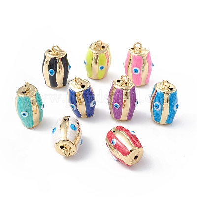 Латунь эмаль подвески KK-A176-03G-M-1