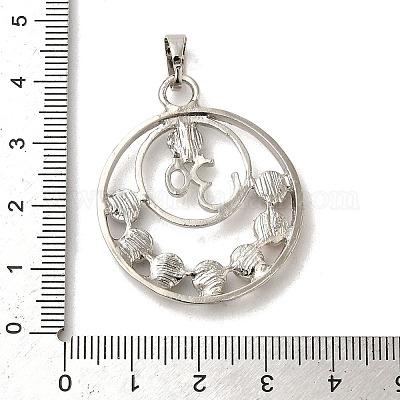 Подвески из натуральных драгоценных камней чакры G-H307-02P-1