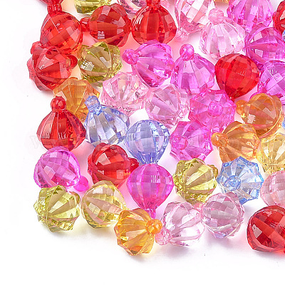 Прозрачные акриловые подвески&nbsp;TACR-T005-13-1